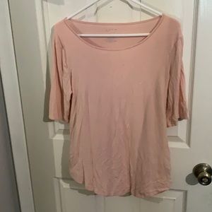 Pink loose T-shirt